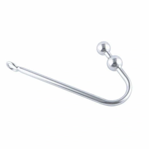 Stainless Steel Pleasurable Hook Balls Two 4417 Anal 0410